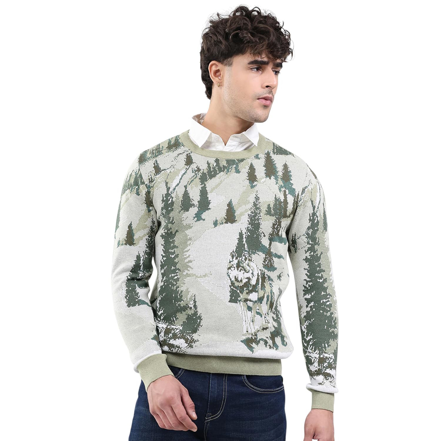 Men's Round Neck Full Sleeve Pullover