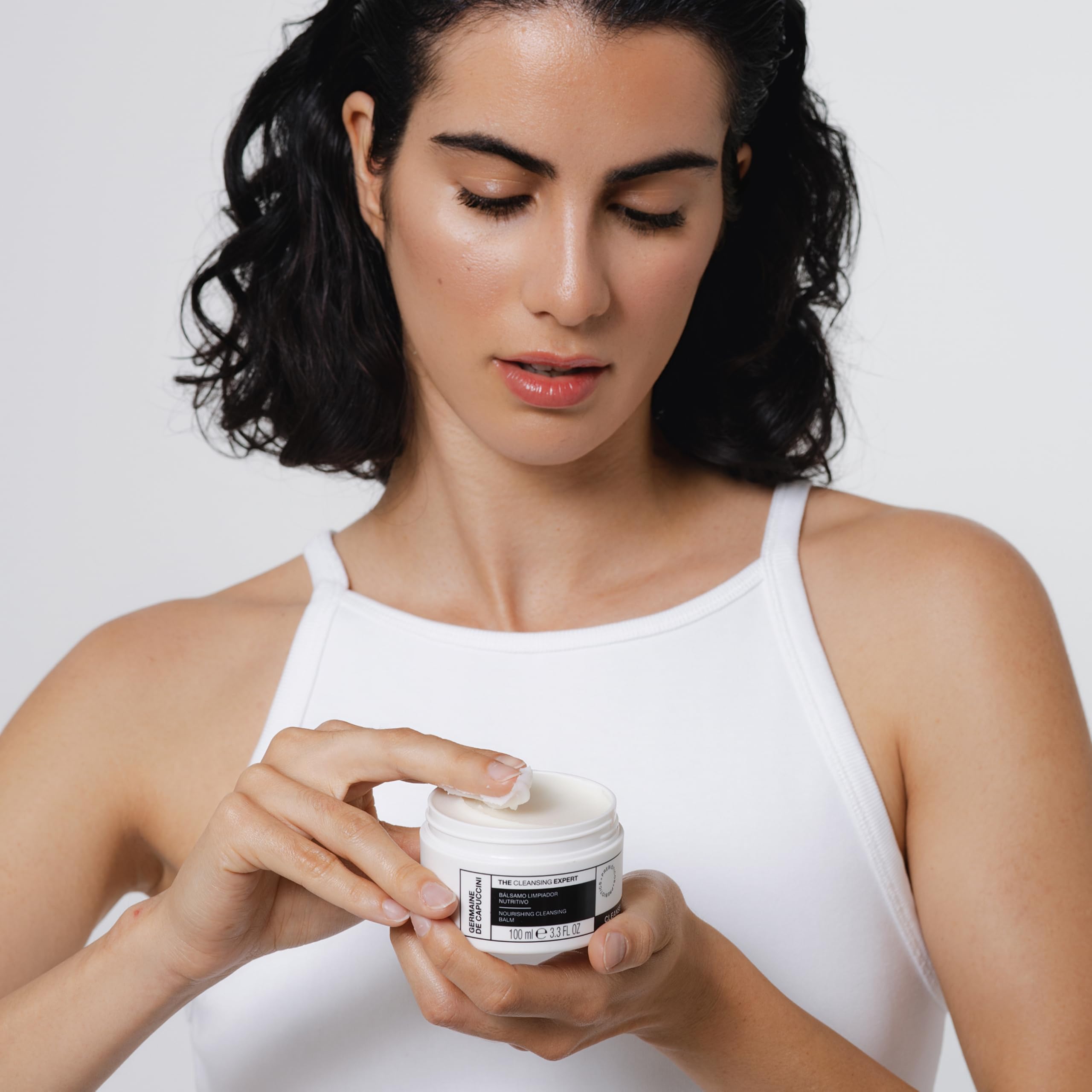 Germaine de Capuccini - The Cleansing Expert | Baume nettoyant nourrissant - Baume à huile, maquillage imperméable + SPF - 100 ml