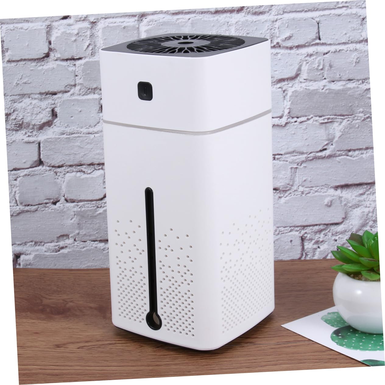 Umidificatore Silenzioso USB Bianco 1l in Plastica per Casa | Vapore Ultra Fine, Rimuove gli Odori Sgradevoli, Uso Ufficio e Ambiente Domestico