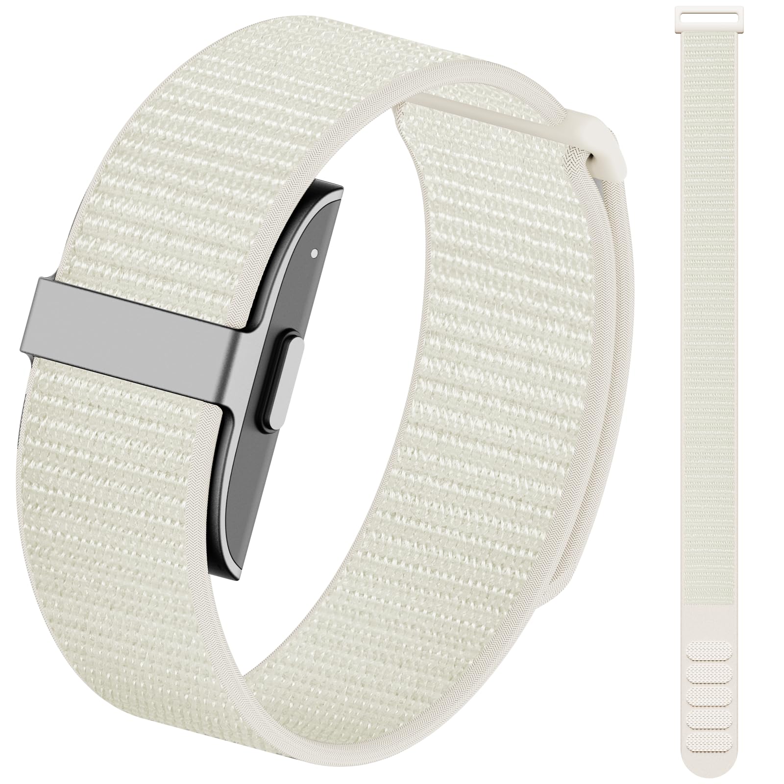 ZOOROO Nylon Loop Sport Replacement Bands Compatible with Hume Health Band, Soft Breathable Adjustable Wrist Band for Hume Band Replacement Strap Wristband for Fitness Tracker Women Men — view 11