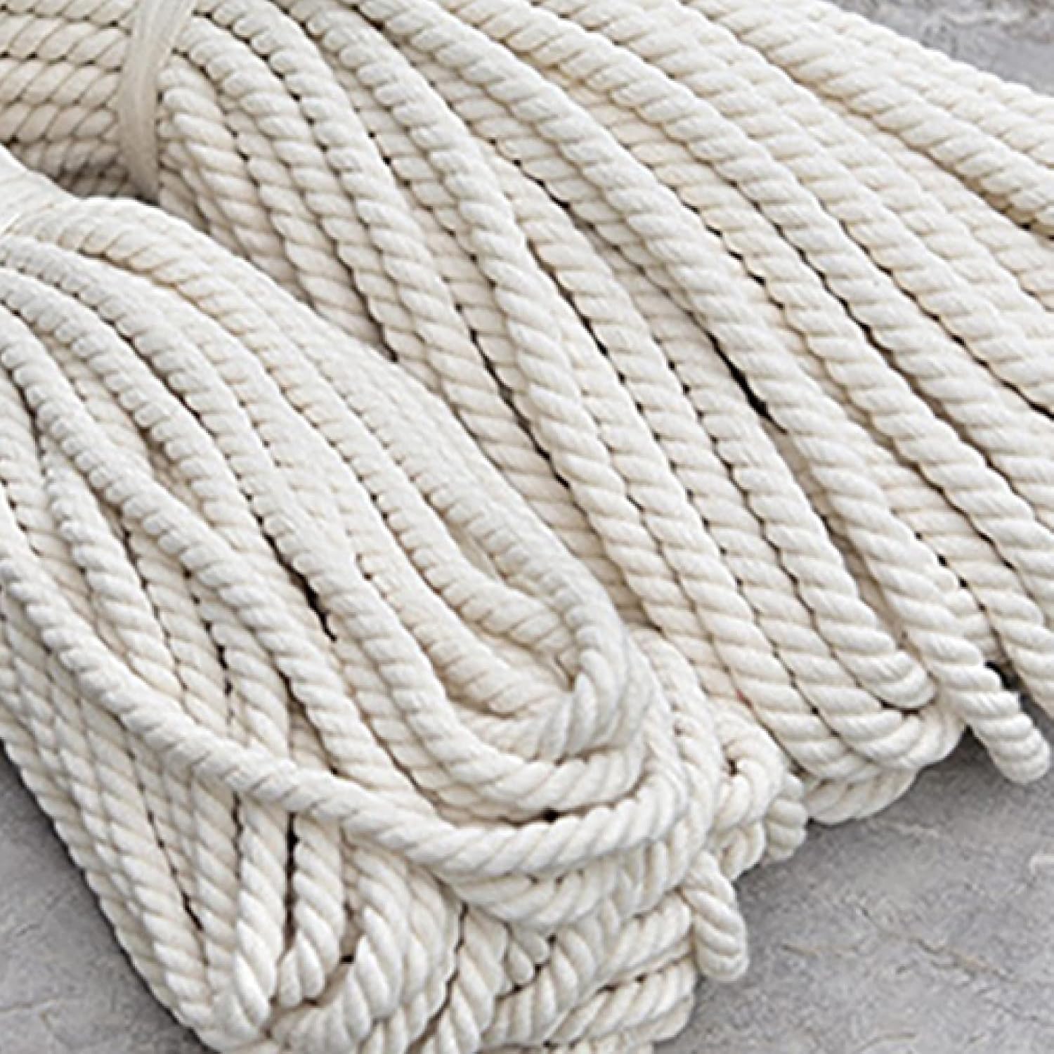 Monaco String Rope Amazon.com: 8/10mm Macrame Cord Natural Cotton Twisted Rope String for ...