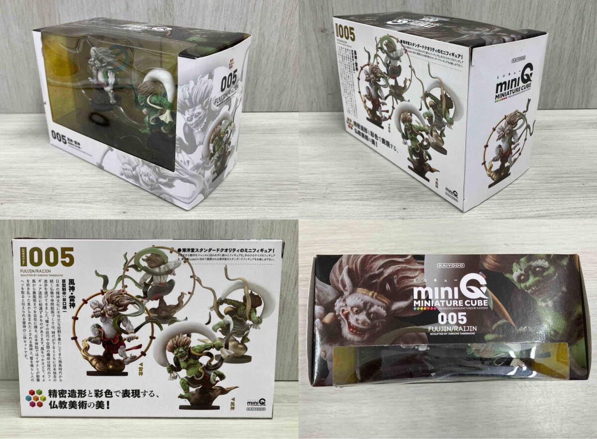 miniQ ミニチュアキューブ 005 風神 雷神 谷口順一 【公式通販】