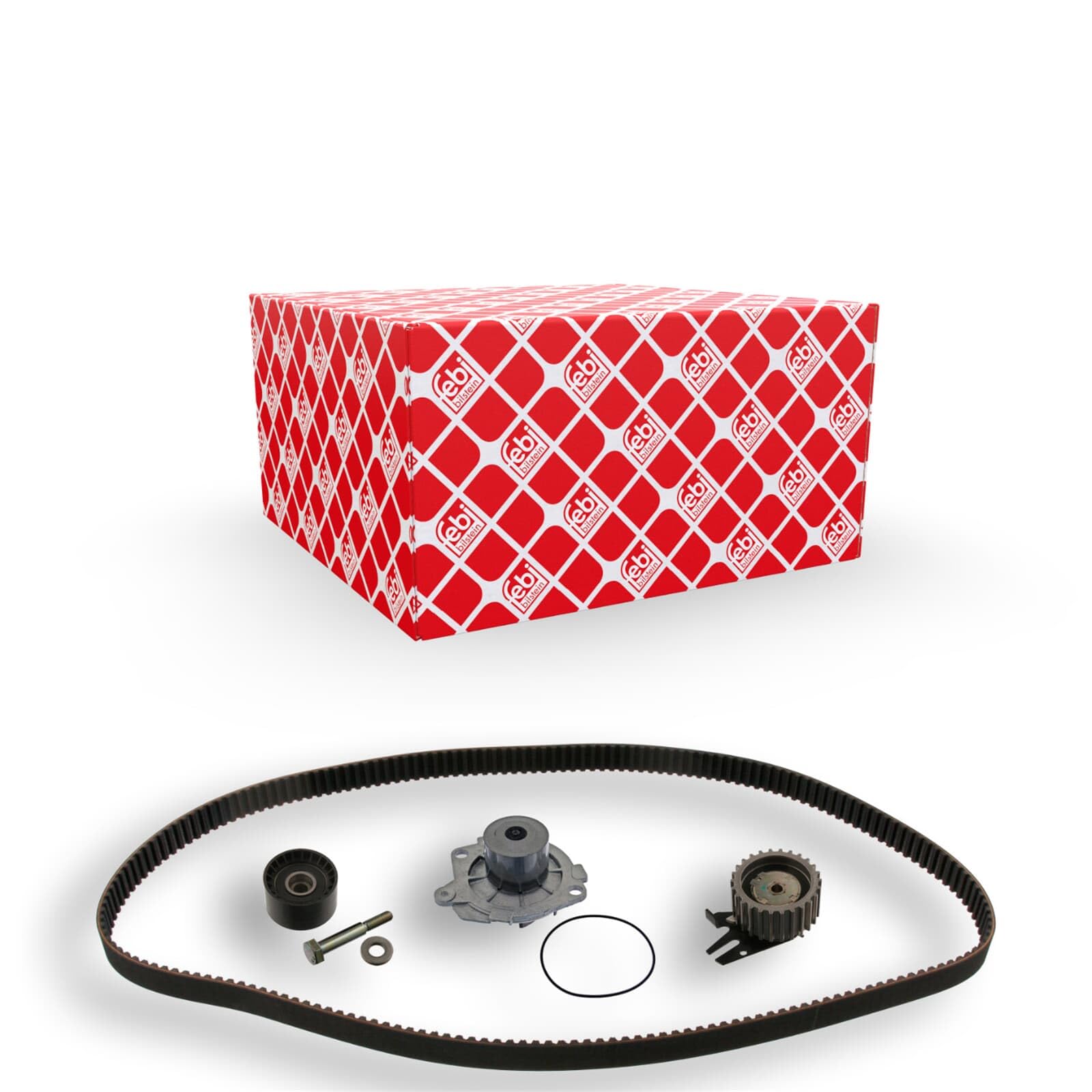 febi bilstein 45142 kit cinghia distribuzione pompa acqua, 1 unità