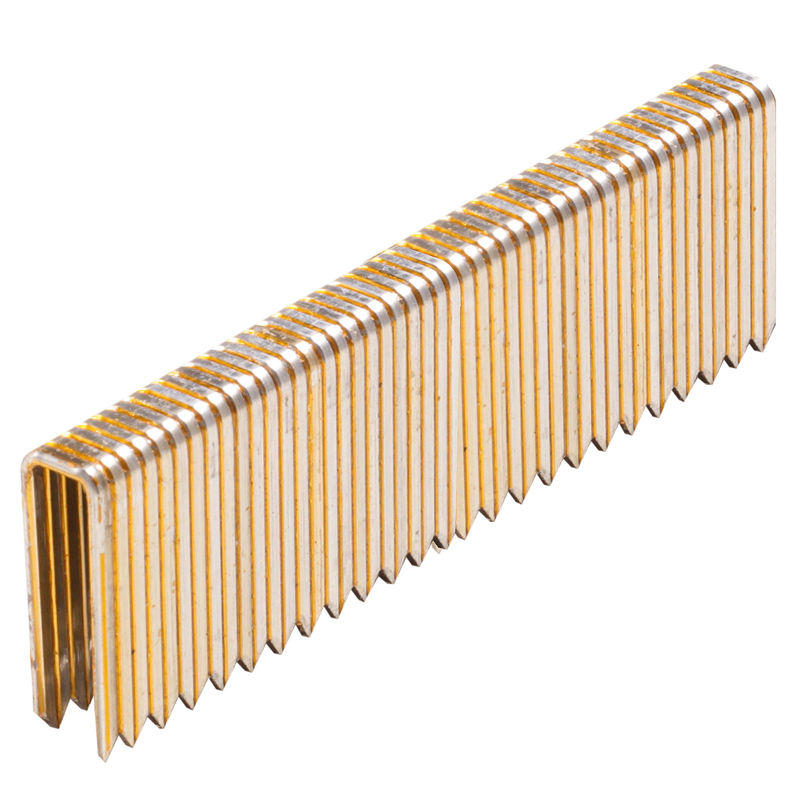 SITLDY1000-Count 1-1/4 Inch Length, 18 Gauge 1/4 Inch Narrow Crown Staples, Heavy Duty Beveled Chiseled Pointed Galvanized Staples, for Pneumatic,