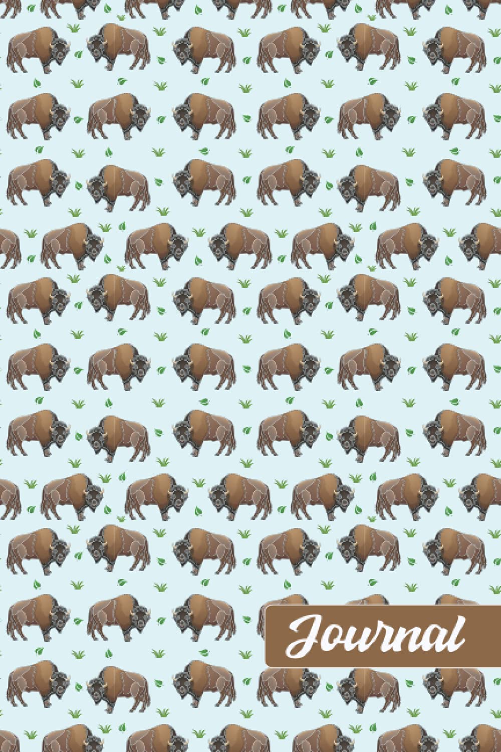 Bison Journal: Bison Composition Notebook Journal Gifts Bison Blank Lined Notebook Planner