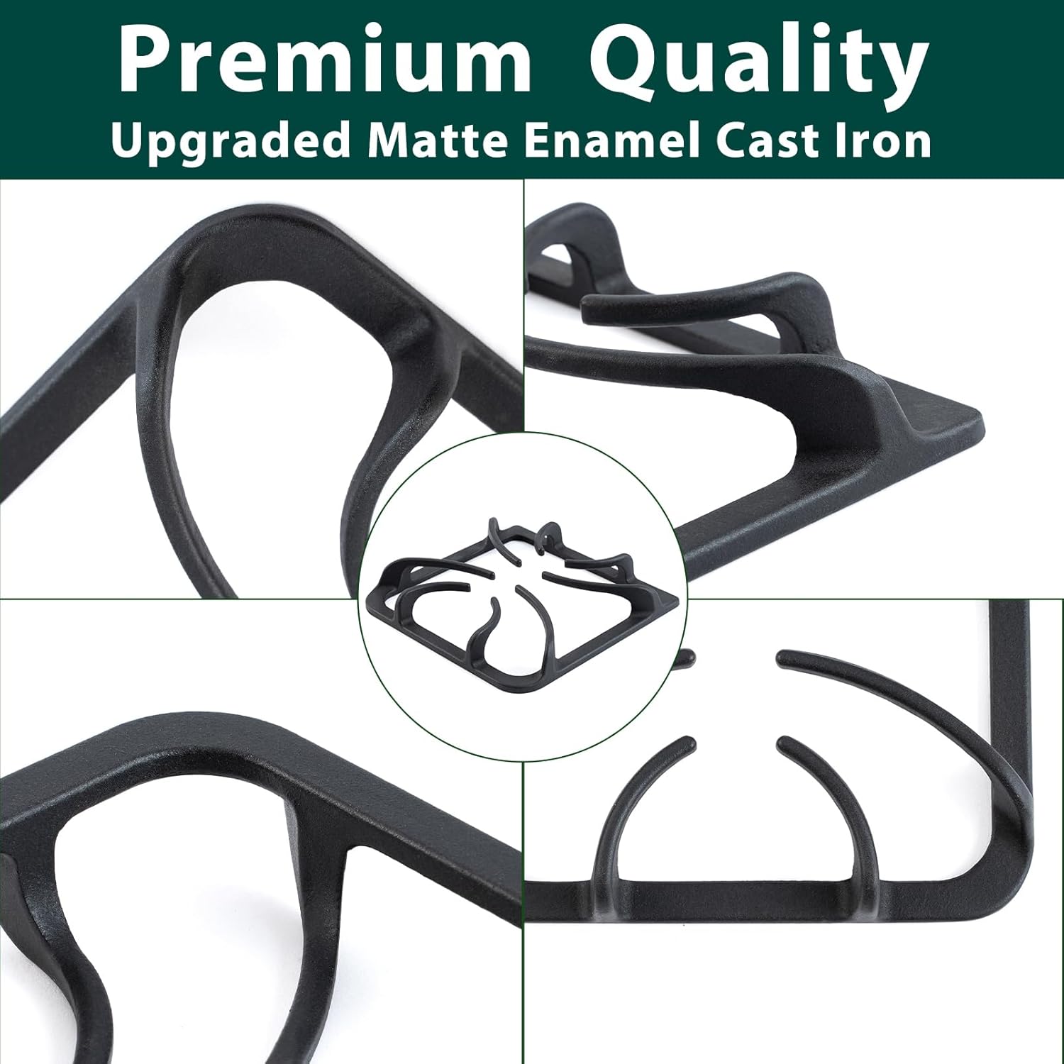 316202405 Burner Grates Stove Replacement Parts for Frigidaire Stove Grates Gas Stove Burner Grates Range Grates Stove Top Grates Kenmore Cast Iron Oven Grates FFGF3047LSF FFGF3047LSG Grates 4 Pcs