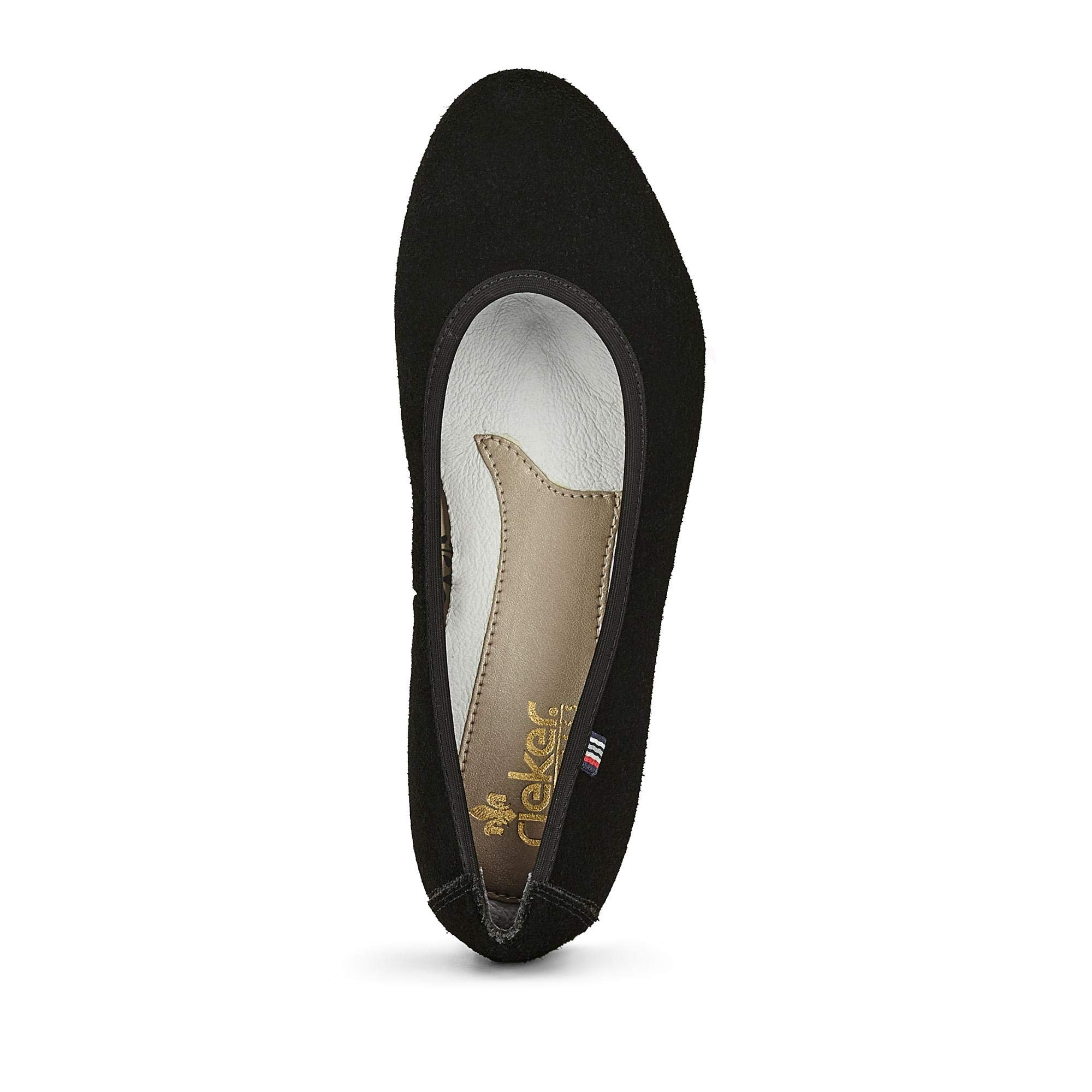 Rieker Women Ballet Flats 51994, Ladies Classic Ballet Flats