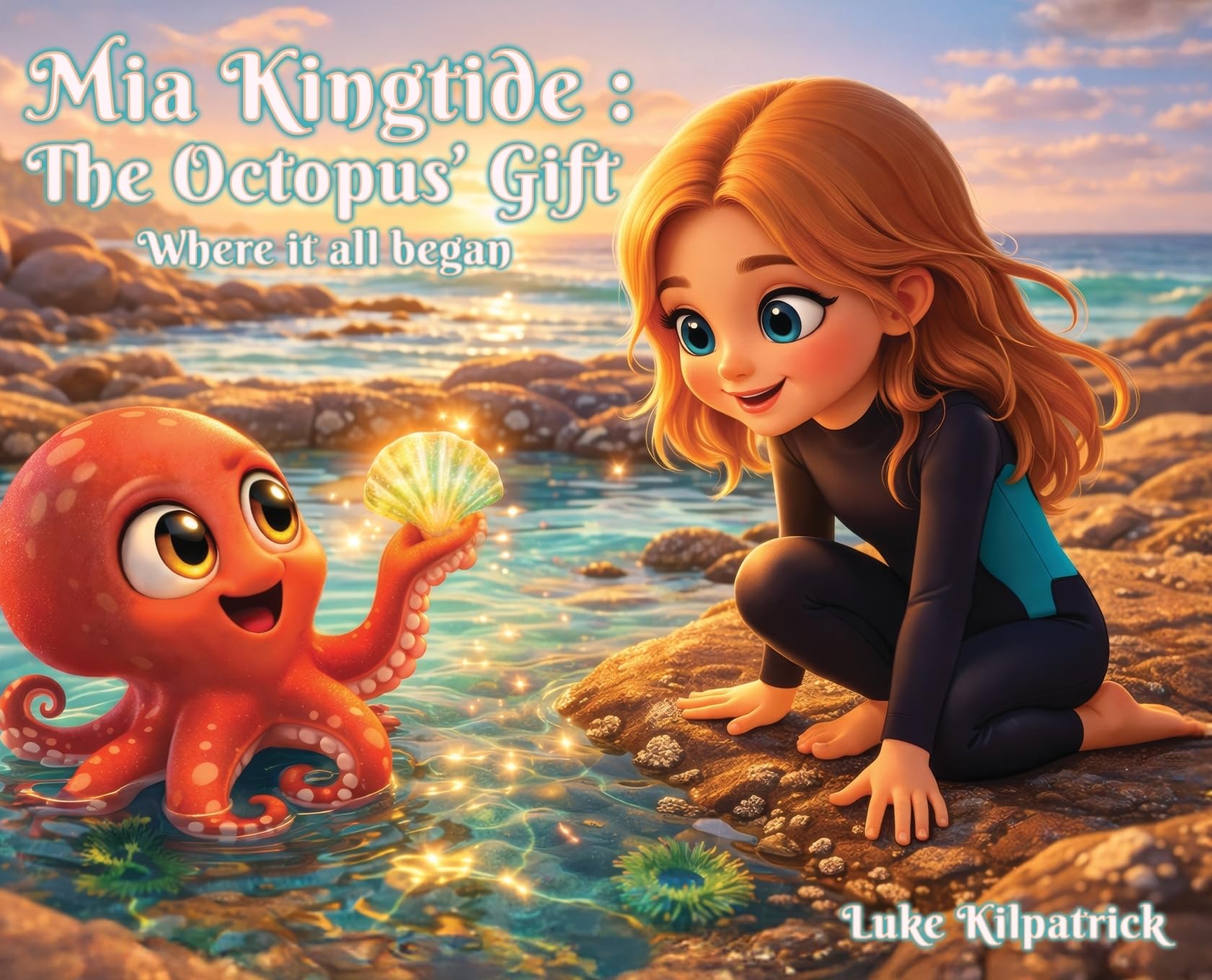 Mia Kingtide - The Octopus's Gift - Where it all began: A Story about Marine Biology, Family, and Self-Confidence: 0 (MIA Kingtide's Ocean Adventures)