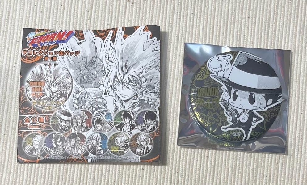 家庭教師ヒットマンREBORN リボーン デコレクション缶バッジ 全種