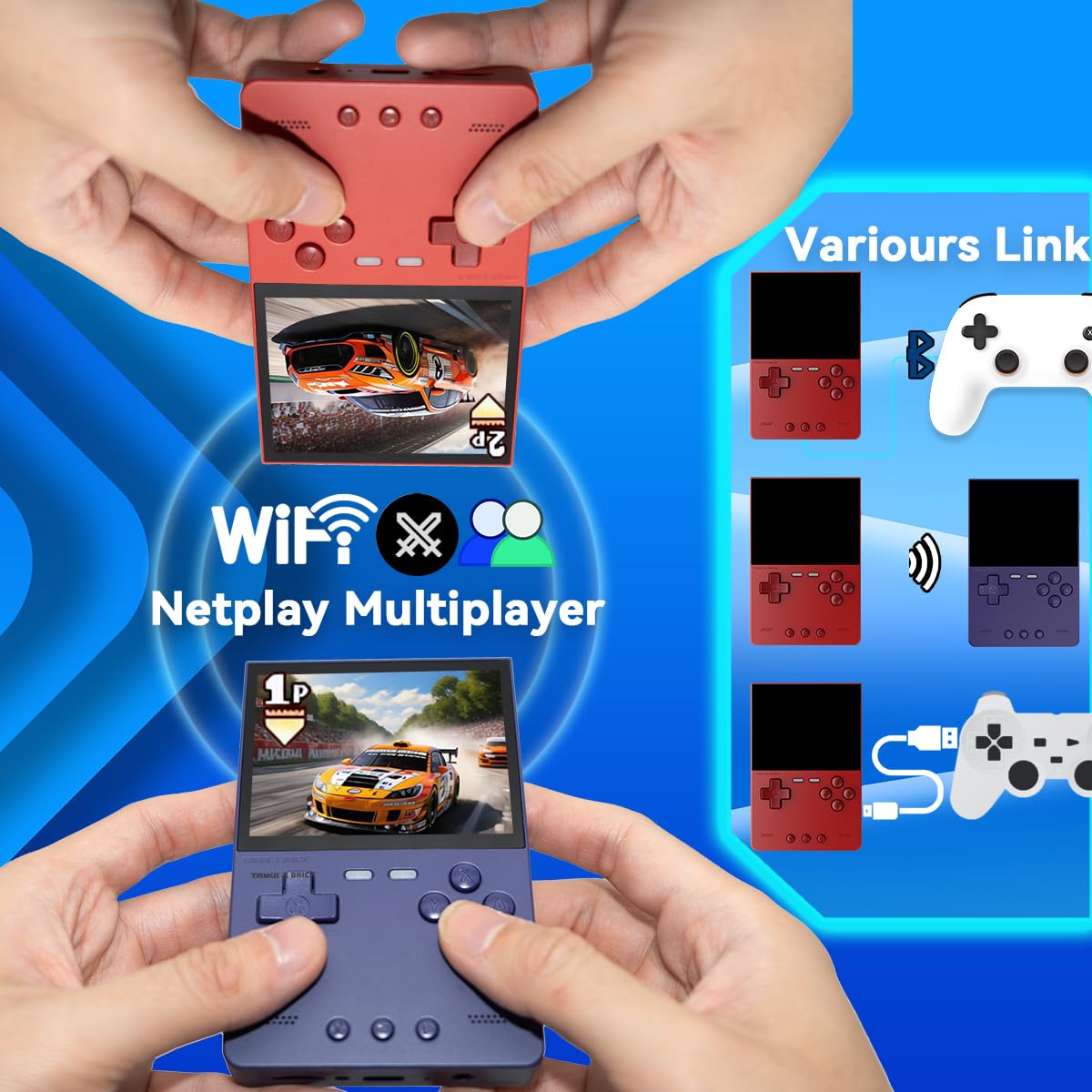 Amazon.co.jp: EWDGOES Trimui Brick ハンドヘルドゲーム