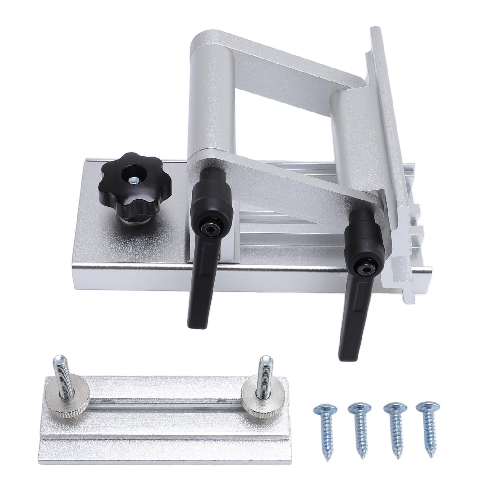 Generic Plantilla de Afilado con Soporte de Herramientas Ajustable Plantilla de Afilado para Amoladora de Banco de Aleación de Aluminio para Amoladoras de 6 y 8 Pulgadas con Accesorio