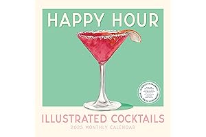 2025 Drinks Making Recipes Calendar