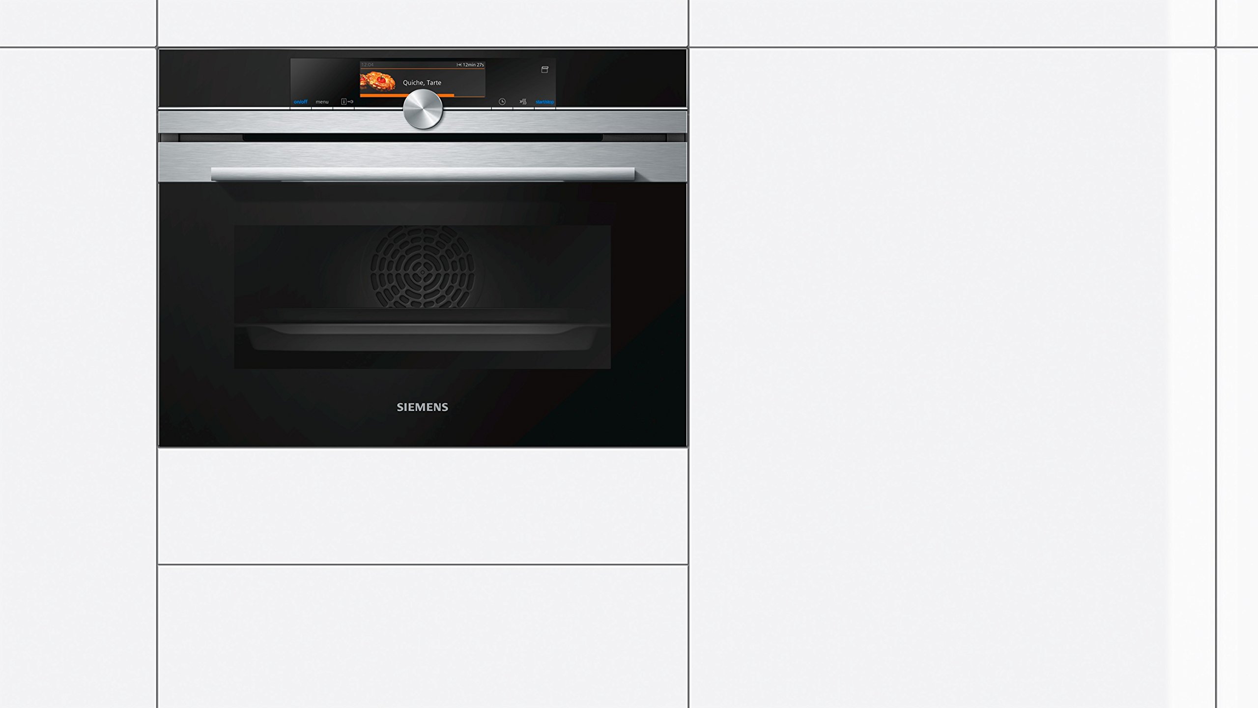 Siemens CS658GRS1 Backofen Medium, 47 L, 47 L, 30-250 °C, Schwarz, Edelstahl