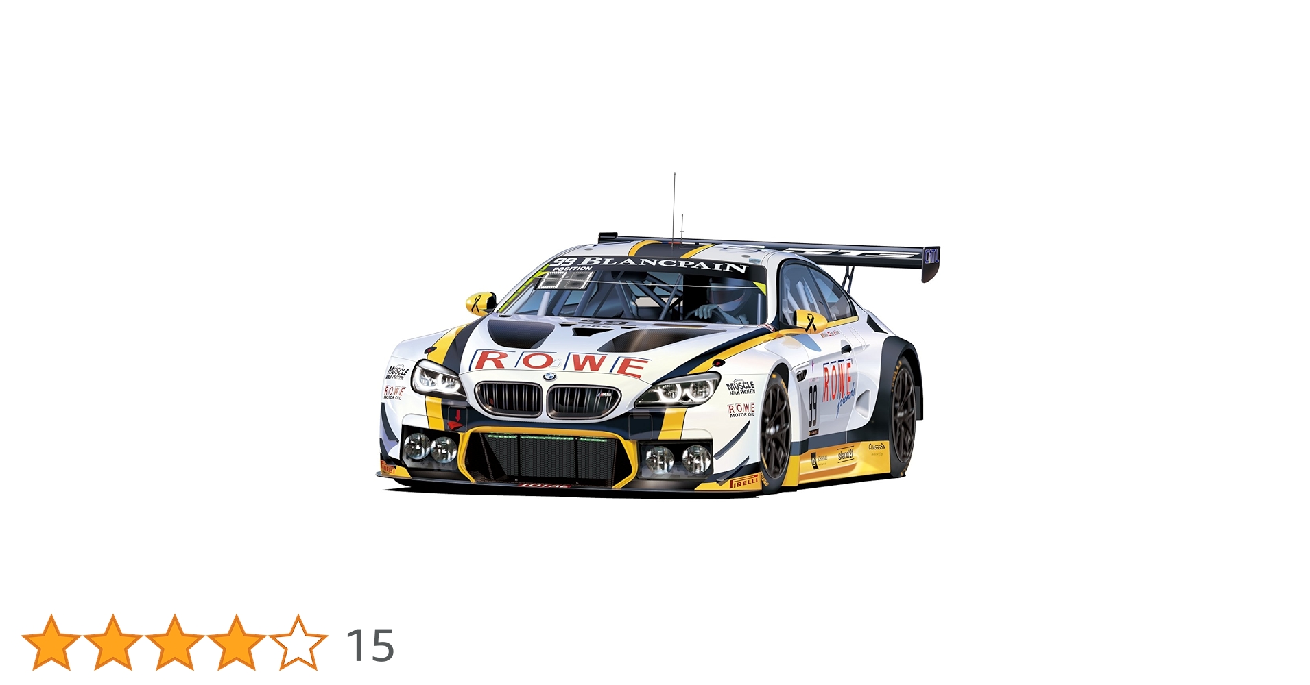 Amazon | プラッツ PN24001 1/24レーシングシリーズ BMW M6 GT3 2016