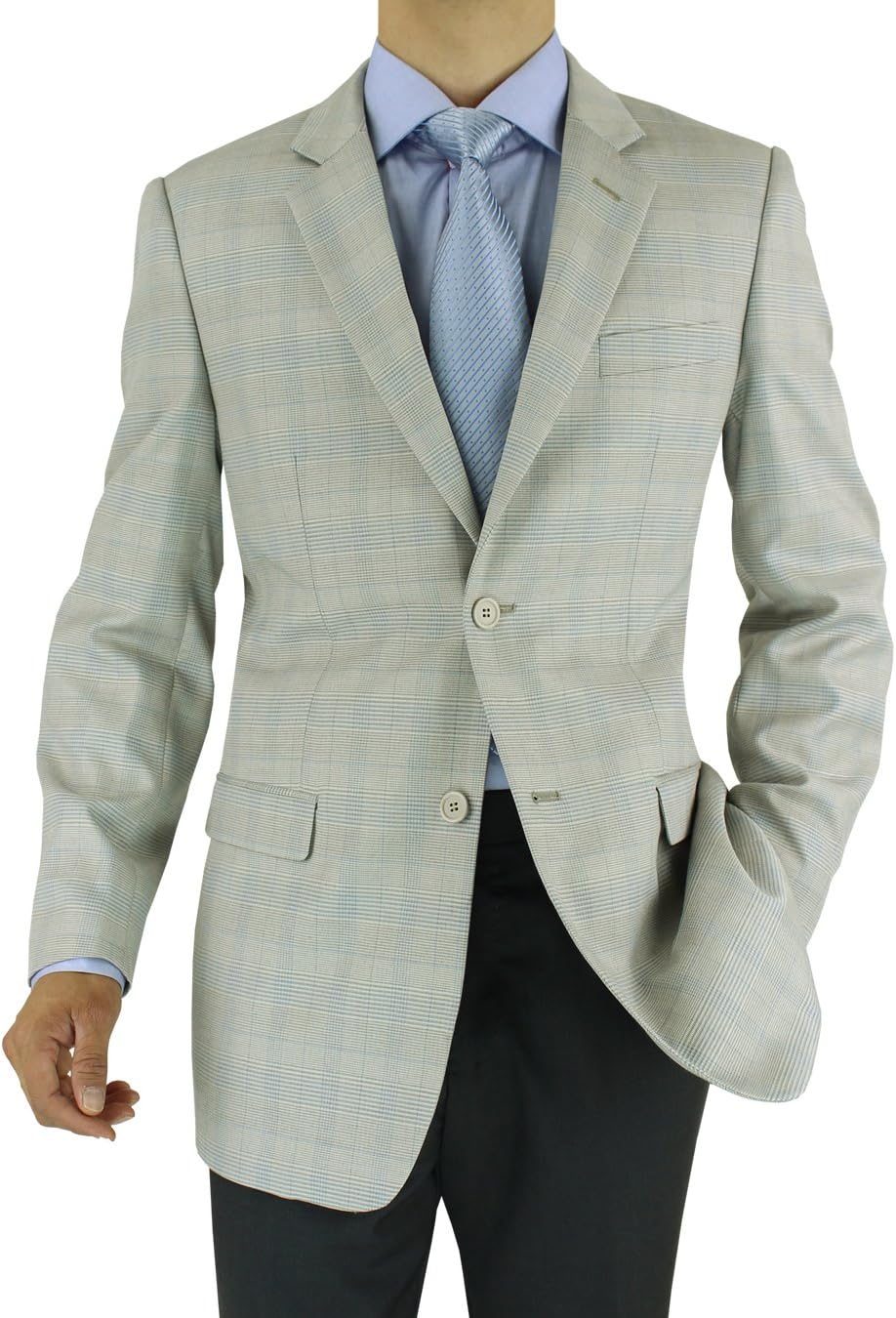Marzzotti Rossi Modern Fit Men's Suit Jacket Two Button Sport Blazer