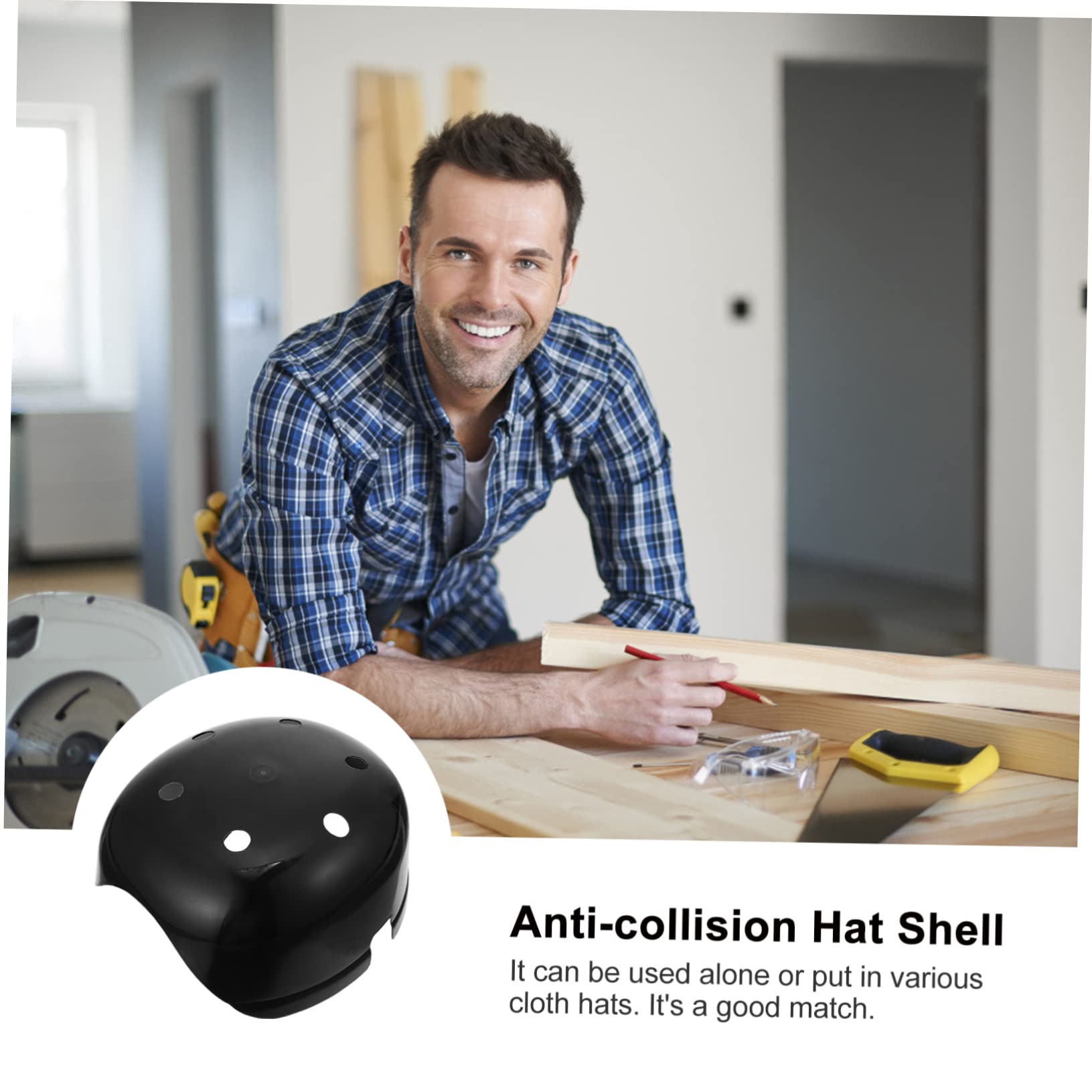 OSALADI 3piezas Casco De Seguridad Transpirable para Obras Protección Anticolisión Diseño Ligero y Acolchado para Trabajos Maquinaria Pesada Unisex
