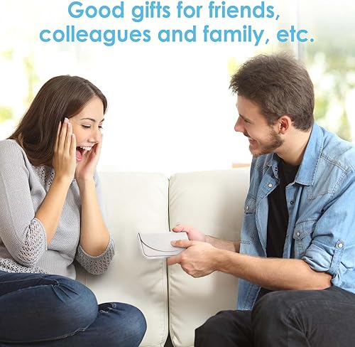 Miniatura 6 de Tarjetero de piel sintética para tarjetas de visita, patrón de impresión en color, tarjetero con bolsillos, bolsillos magnéticos para tarjetas de