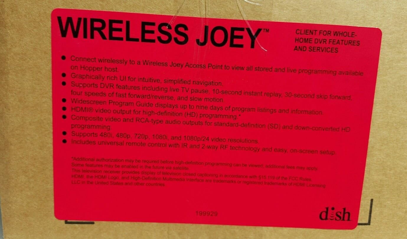 DISH Network Wireless Joey Whole- Home DVR Client : Electronics