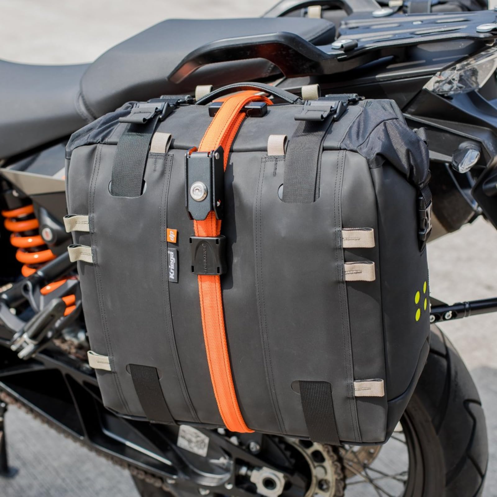 Kriega Cintura di Sicurezza del Nucleo in Acciaio (Black,One Size)