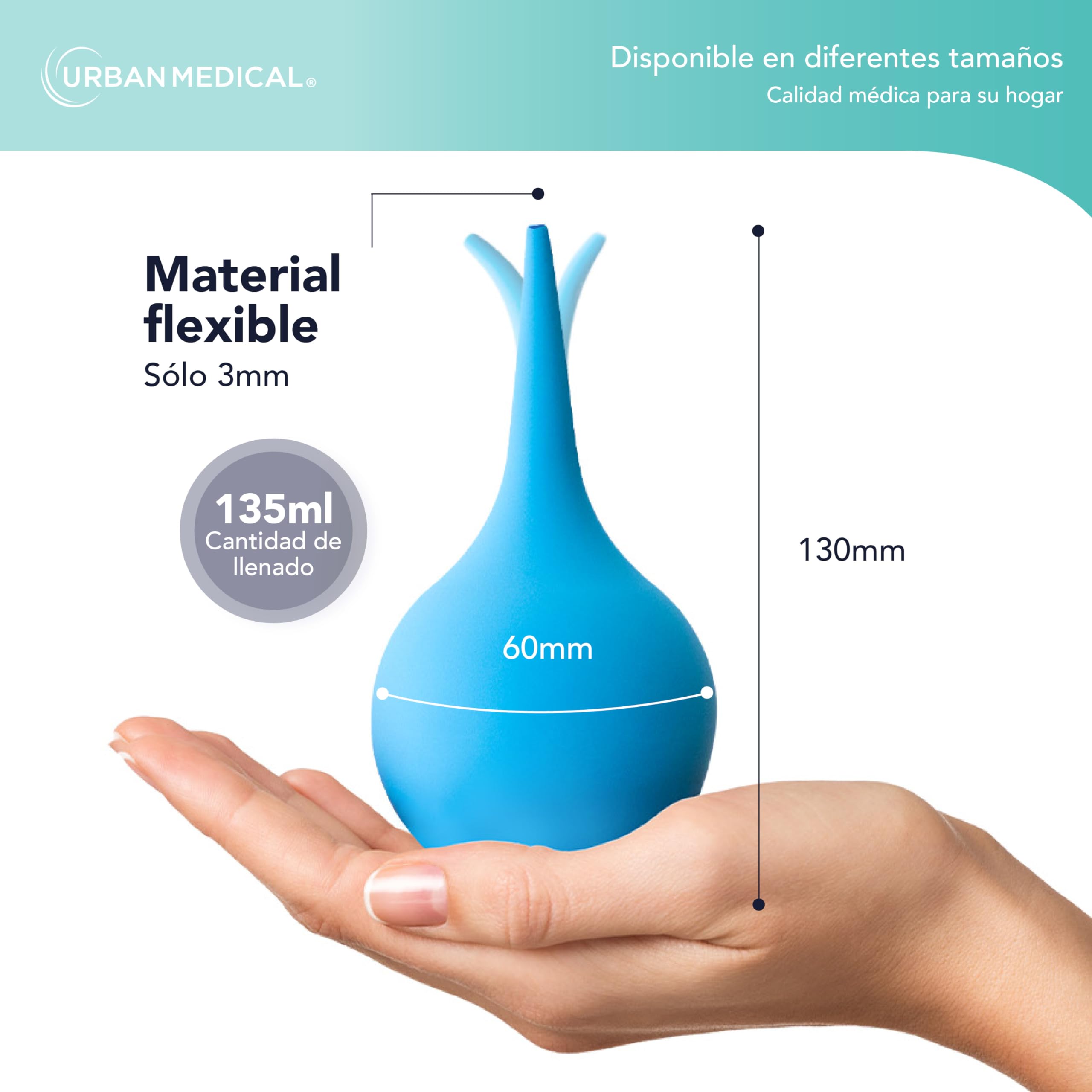 Limpiador de Oidos Cera - Limpieza suave para oídos de adultos, niños y bebés - Ear Cleaner reutilizable - Seguro y eficaz - 135ml