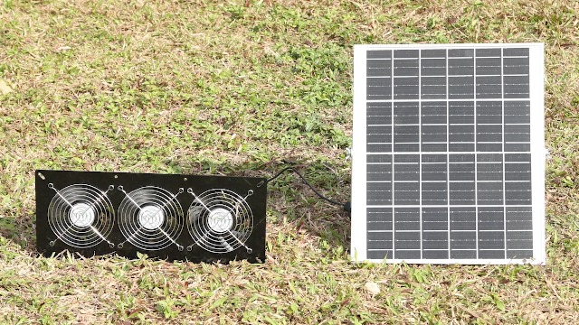 Amazon.com: Fanspex Solar 3 Fan Kit, 25W Waterproofed Solar