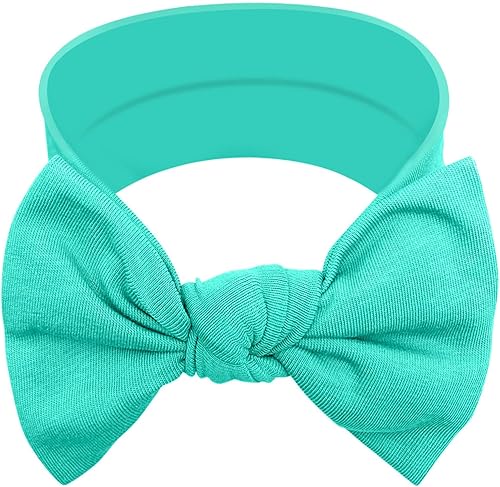 Miniatura 43 de Diademas para Bebés Niñas-Infantil, Niñas Pequeñas Bandas para el Cabello de Algodón Hechas a Mano con Lazos Accesorios para el Cabello de Niños
