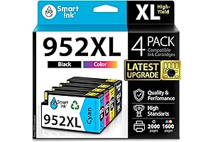 Smart Ink Compatible Ink Cartridge Replacement for HP 952XL 952 XL for OfficeJet Pro Printers