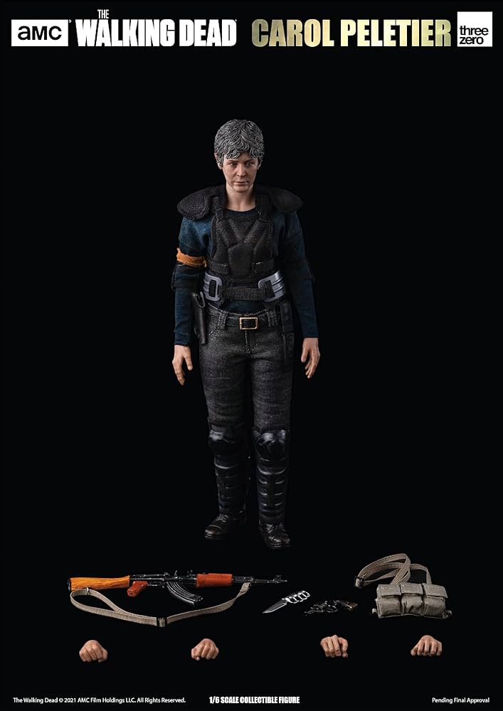 threezero ウォーキング デッド キャロル ペルティエ フィギュア Amazon.com: threezero The Walking Dead: Carol Pelteier 1:6
