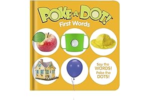 Melissa & Doug Children’s Book – Poke-a-Dot: First Words