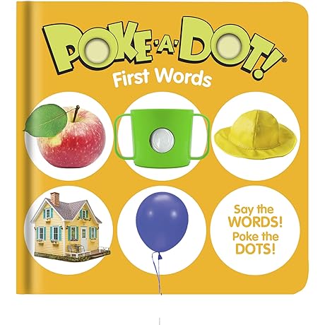 Melissa & Doug Children’s Book – Poke-a-Dot: First Words