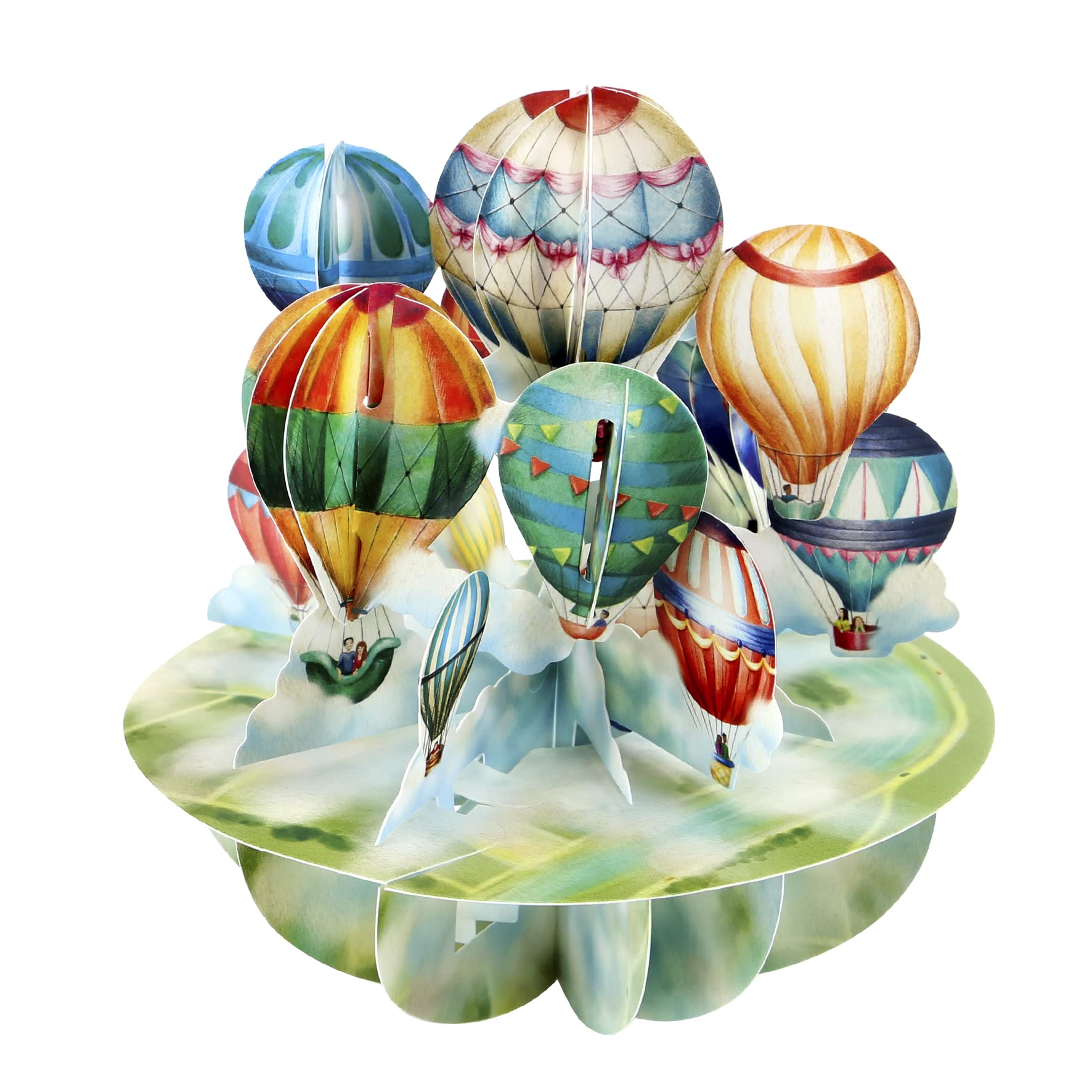 PopLife - Biglietto di copleanno con ongolfiere 3D Pop Up per