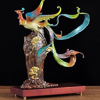 【美品】銅器　飾り皿　鯉　オブジェ　置物　インテリア　工芸品　美術品　A1222 61MOxIS+ZZL._AC_UF350,