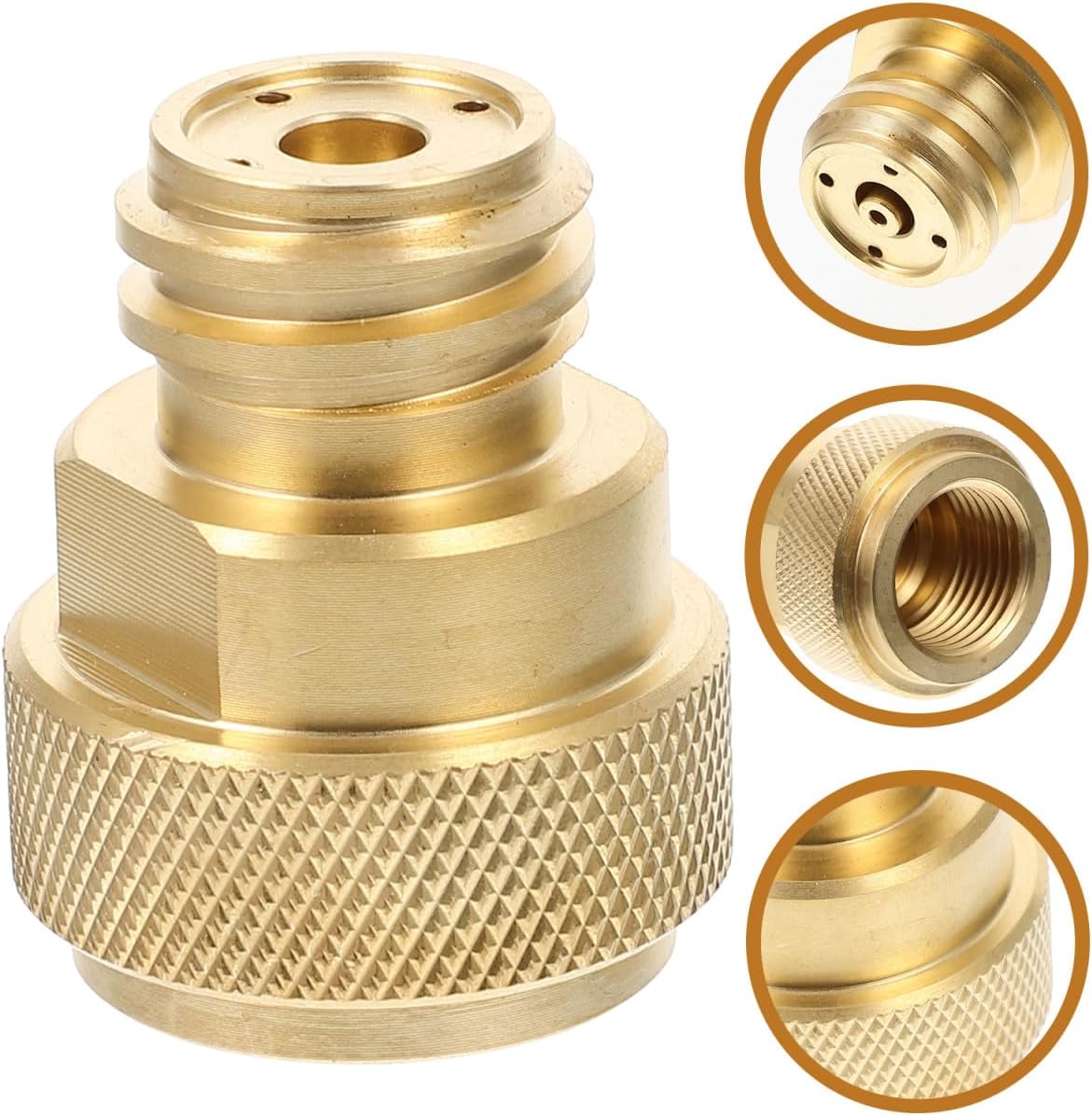 Unomor Professional Soda Water Adapter Portable Connector Compatible with Sodastream Co2 Gas Cylinder Lightweight for Outdoor Camping Bbq and Sparkling Water Making