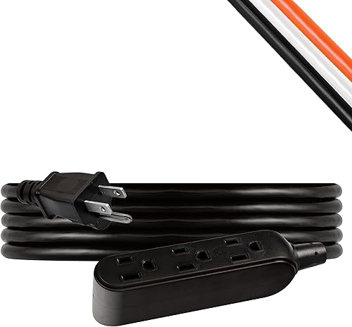 Miniatura 27 de UltraPro - Cable de extensión Naranja,Negro -,Blanco