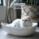 COCOYO Lavender-Scented Litter chat cristal I Silica Gel Litter Cat – 17.2 Lbs Value Pack (4.3 Lbs x 4)