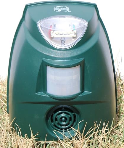 Cleanrth TSBR620 Super Advanced SonicRepelente ultrasónico de pájaros con tecnología de triple escaneo