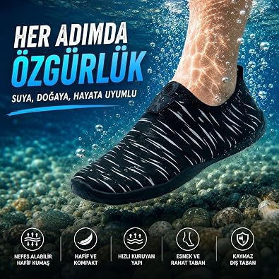 Black Deer Dream Multi-Purpose Beach and Sea Shoes