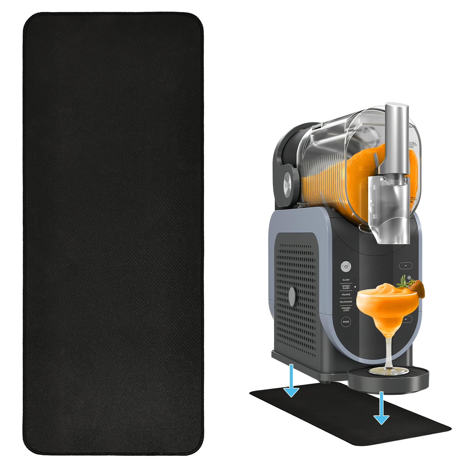 Sliding Pad Compatible with Ninja Slushie Machine FS301C / FS301 / FS300,slushie machine accessories,Sliding Pad For Ninja Slushie Machine FS301 Quickly Slide the Frozen Drink Machine on Table