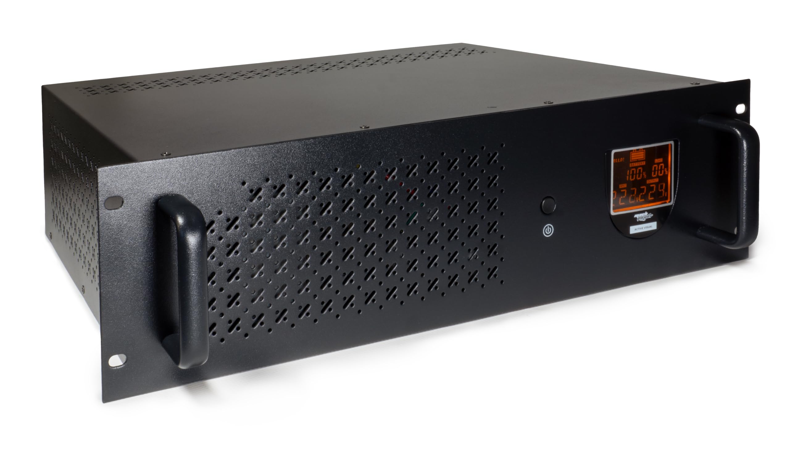 Gruppo di continuità per PC line interactive - (UPS-LIR60D) da rack in metallo 600VA/360W 1 batteria 12V/7Ah 4 uscite IEC, USB e RJ11