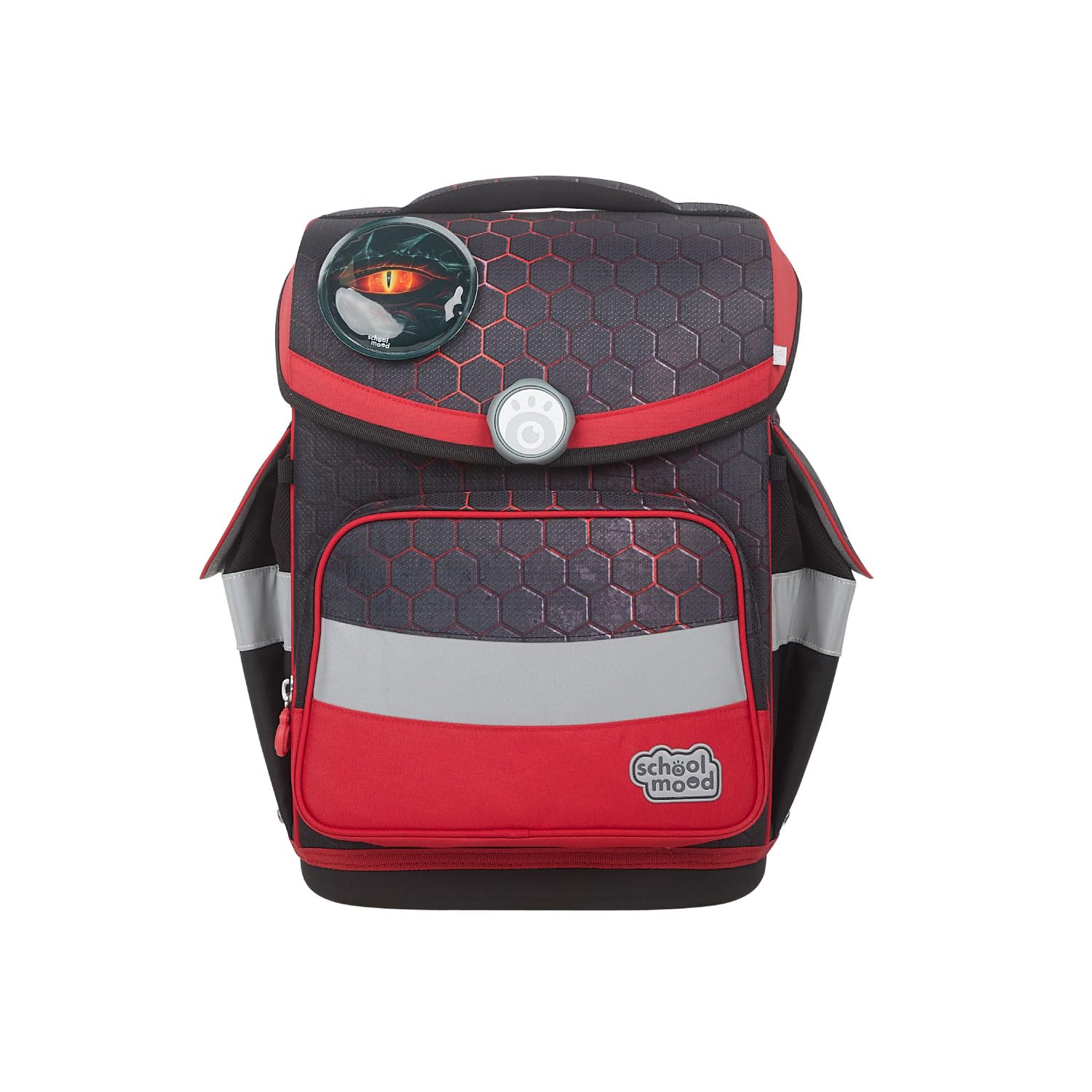 SCHOOL-MOOD Timeless mit LED Patchy Schulranzen-Set 7-teilig Mika
