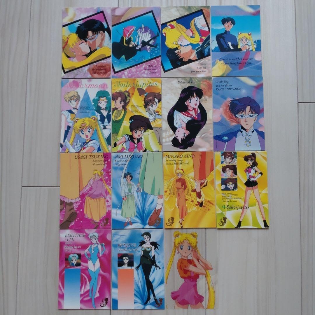 【美品セルカード 7人】 セーラームーン キャラマイドパートⅡ 美品セルカード 7人】 セーラームーン キャラマイドパートⅡ 激