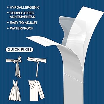 10 Strips Double Sided Body Tape For Fashion, Double Sided Adhesive