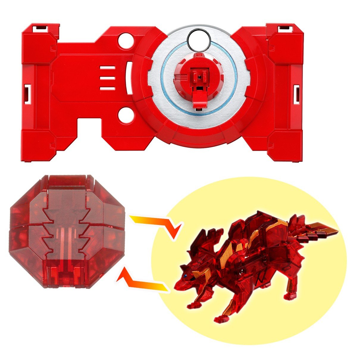 Amazon.co.jp: ガイストクラッシャー ガイフォンカバー 炎のレッカ