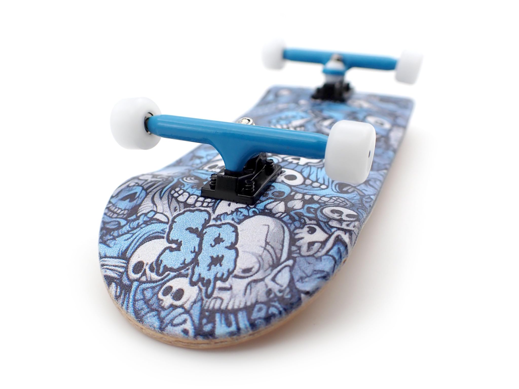 SPITBOARDS Planche à Doigts 34 Mm – Bois 5 Couches, Trucks Pro, Roulements à Billes – Pré-assemblée – Pour Ados Et Adultes