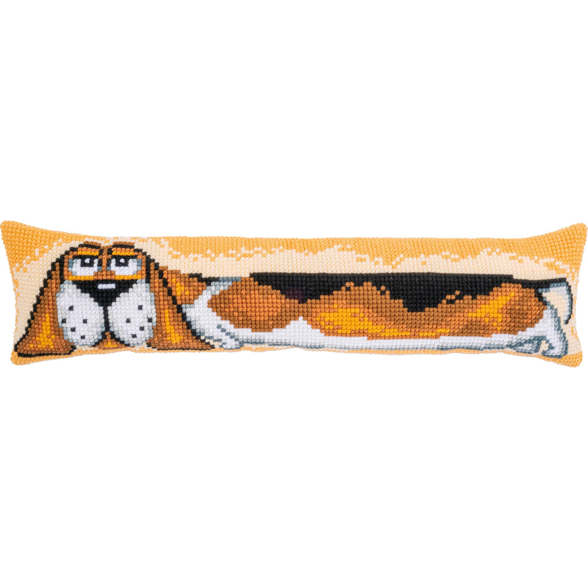 Vervaco Draught Excluder Dog Embroidery Picture Printed