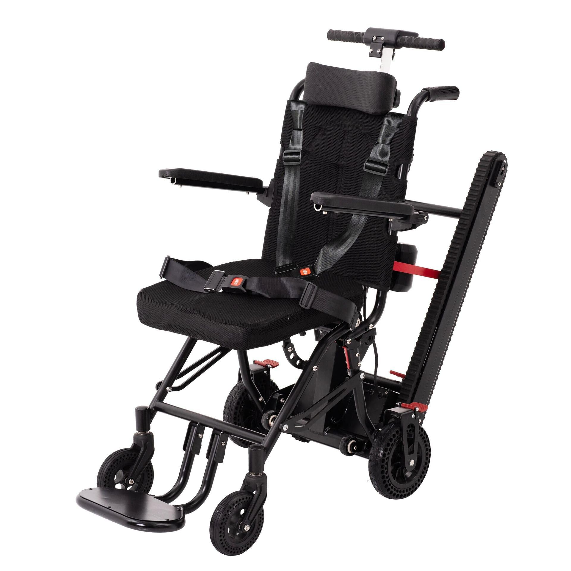 Crawler - Silla de ruedas para subir escaleras, sillas de ruedas plegables ligeras con conmutación de un clic, sillas de ruedas eléctricas plegables, máquina eléctrica para subir escaleras