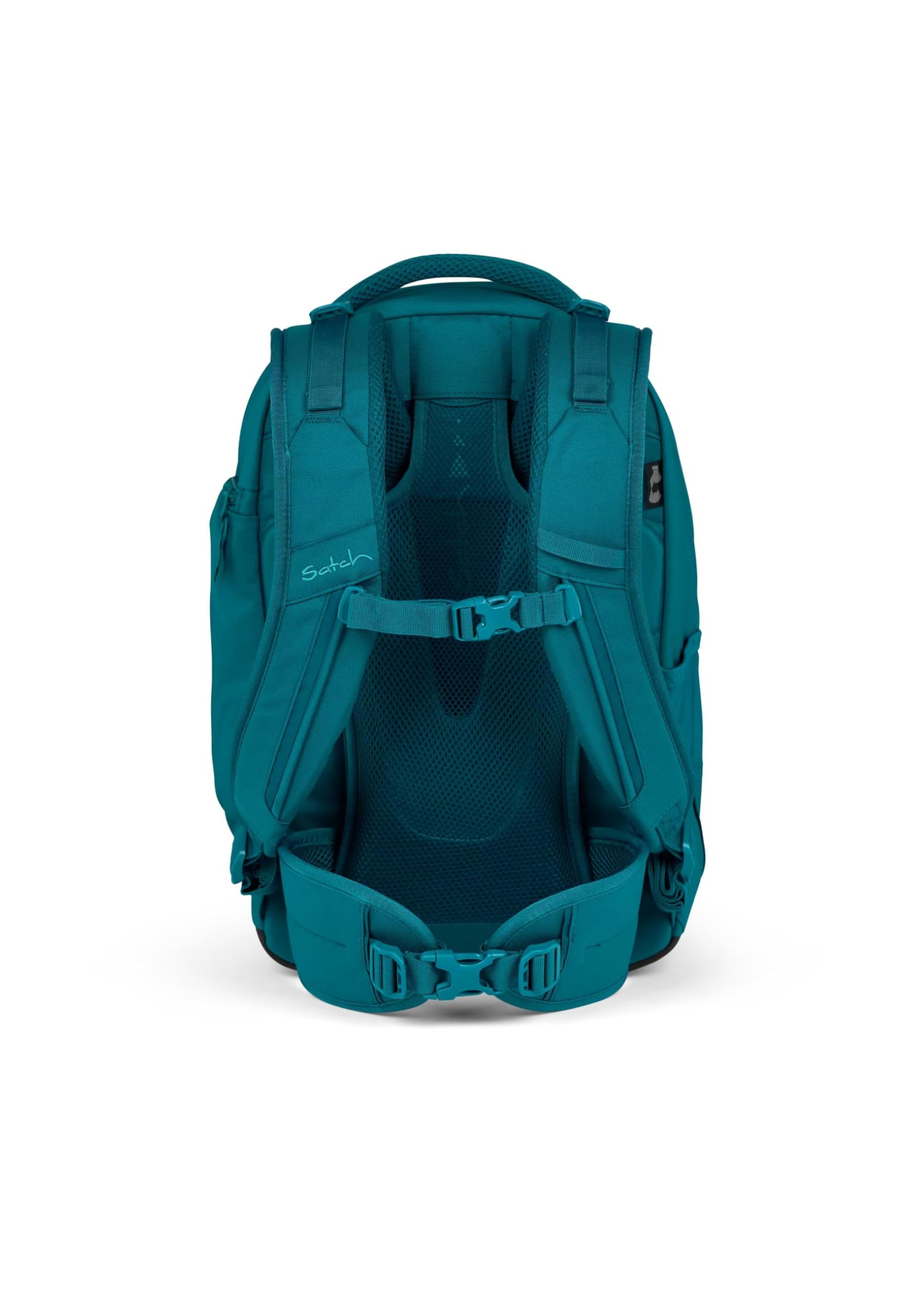 satch zaino scolastico match Deep Petrol - Petrol | Ergonomico, espandibile fino a 35 L, stabile e con tasca frontale extra per la scuola dalla 5ª classe
