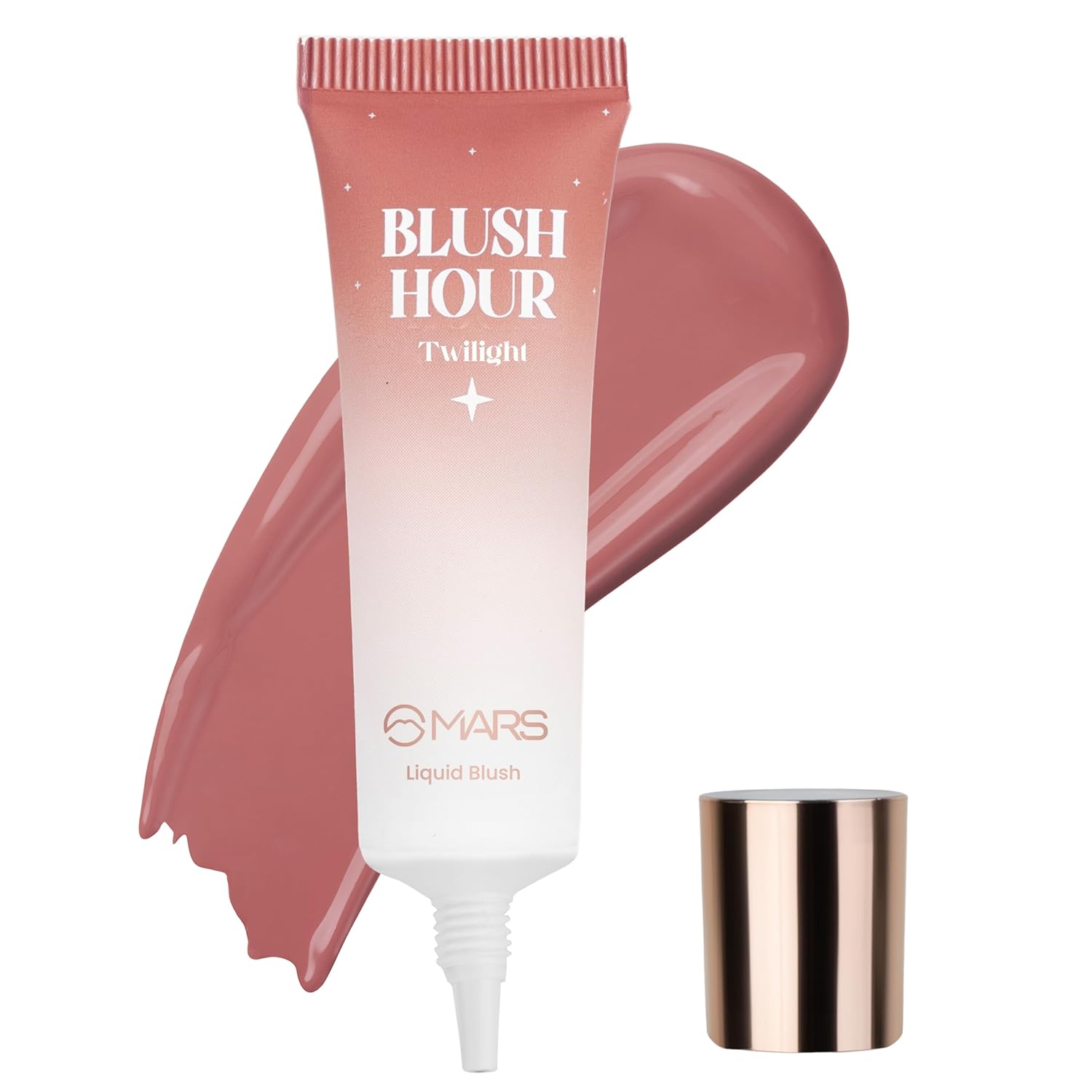 MARS Liquid Blush Hour | Dewy-Matte Finish | Highly Pigmented | Lightweight & Long-Lasting Formula | Effortless Application (12 ml) (02-TWILIGHT) MARS Liquid Blush Hour | Dewy-Matte Finish | Highly Pigmented | Lightweight & Long-Lasting Formula | Effortless Application (12 ml) (02-TWILIGHT)