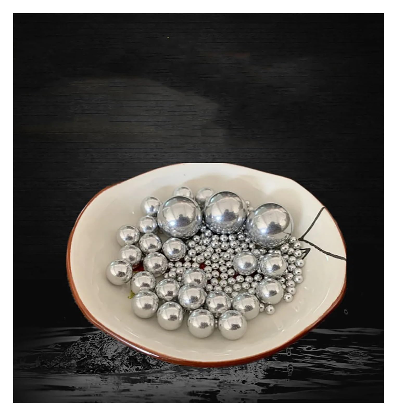 Boules en aluminium massif 0,5-30 mm, sphères de précision pures 1060/1070 lisses(12mmx50pcs)