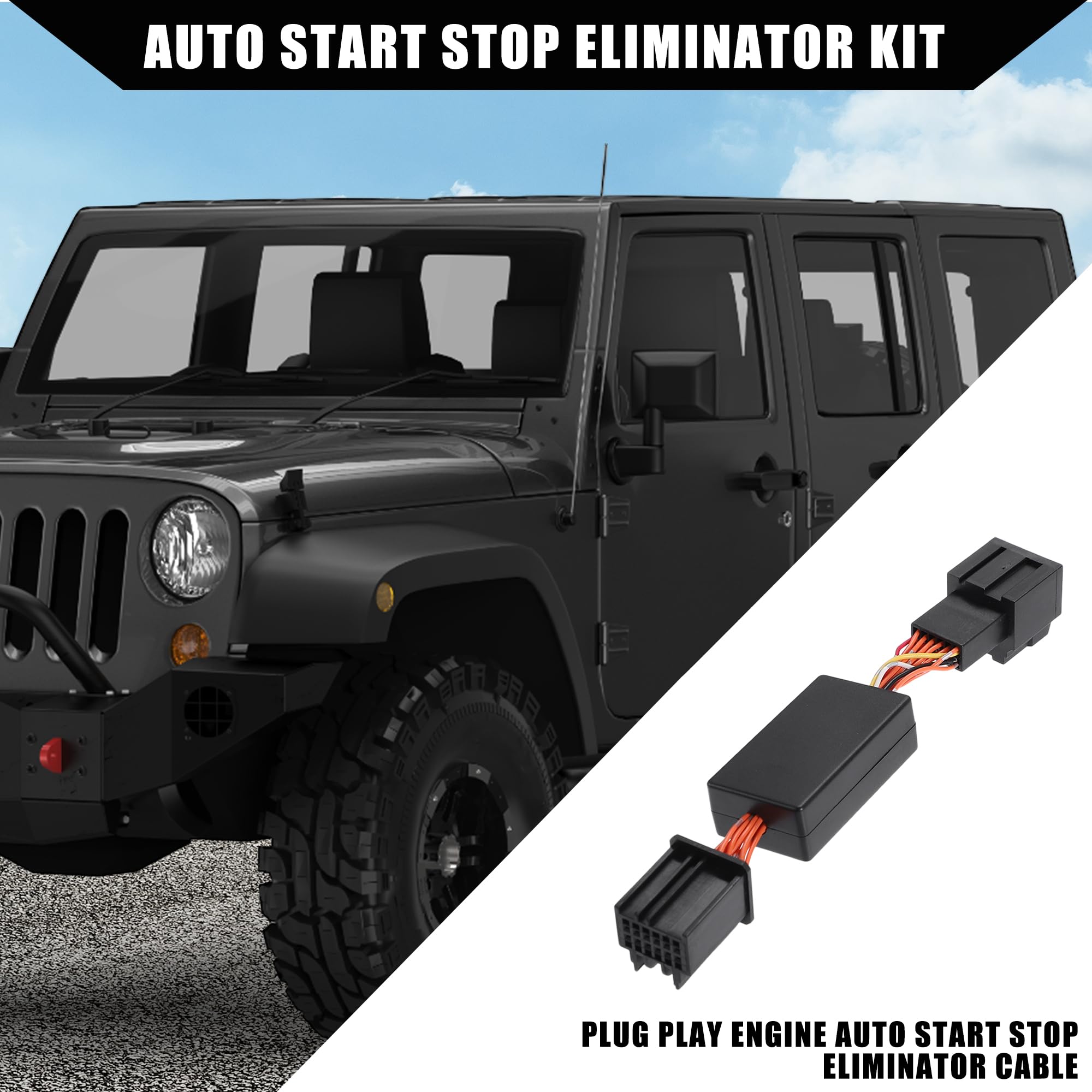 JEEP ラングラーJL オートスタートストップキャンセラー